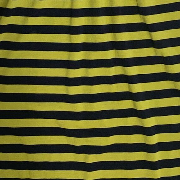 Mossimo yellow-Black striped slip on dress size small - Picture 5 of 10